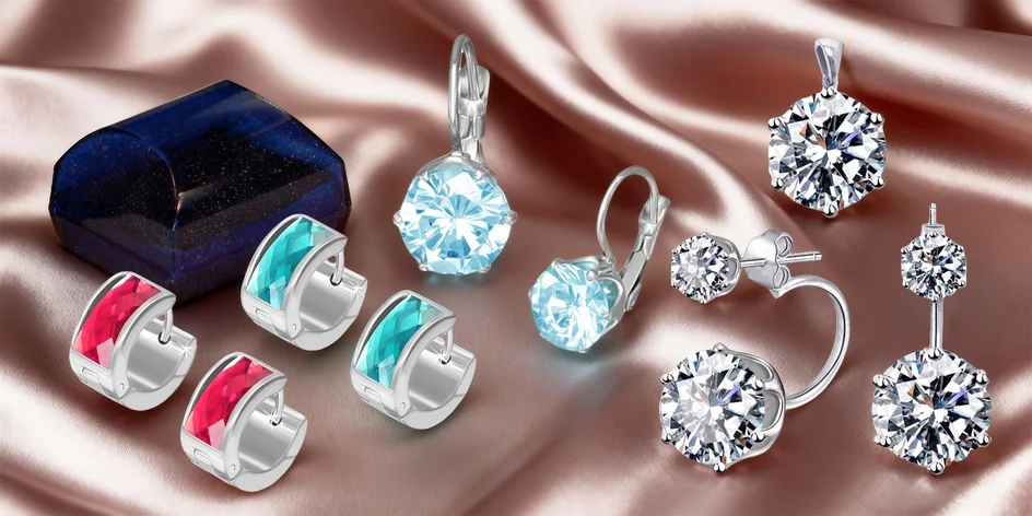 Šperky z chirurgické oceli s krystaly Swarovski