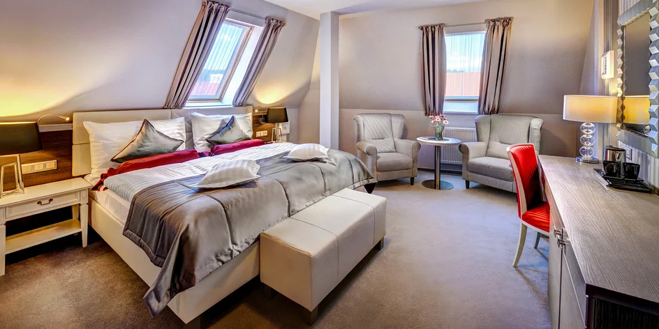 Historický Kežmarok: boutique hotel s polopenzí a wellness