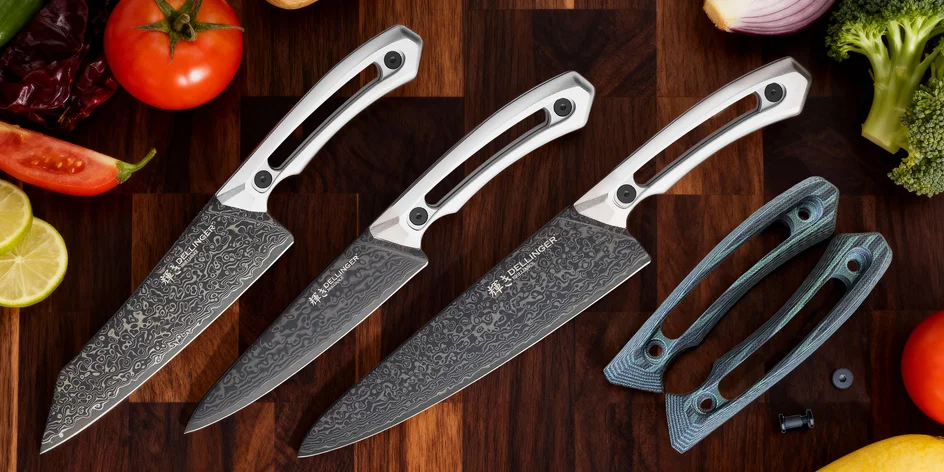 Damaškové kuchyňské nože Dellinger Brilliance