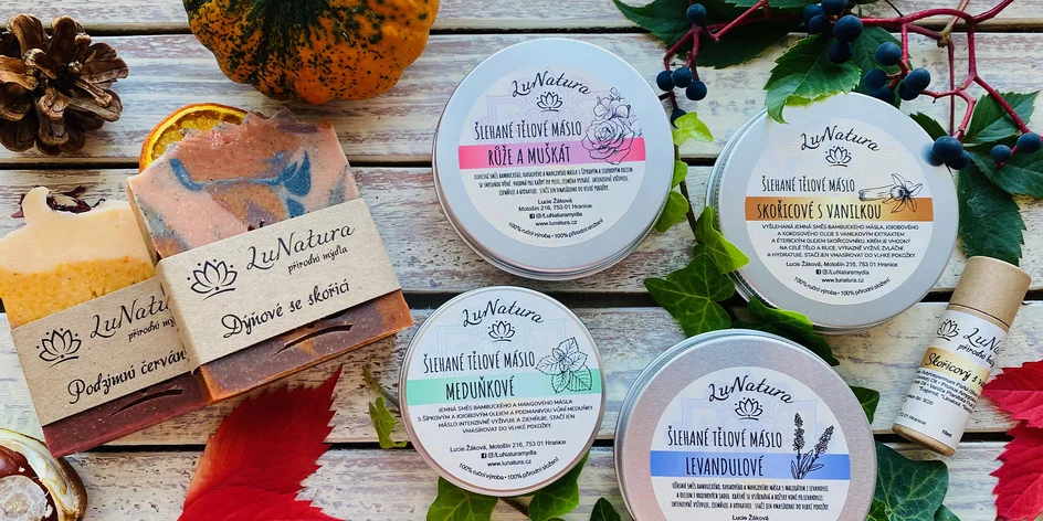 Česká přírodní mýdla, deodoranty i balzámy na rty
