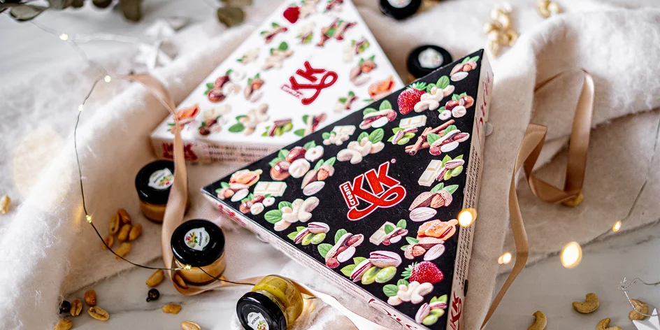 Box lahodných oříškových krémů v 6 příchutích