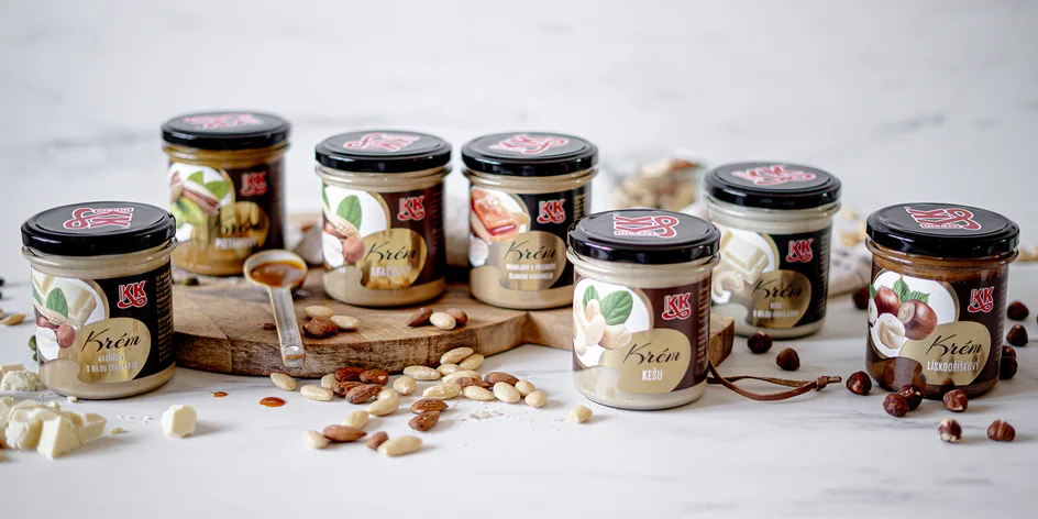 Ořechové krémy bez konzervantů: 100% i ochucené