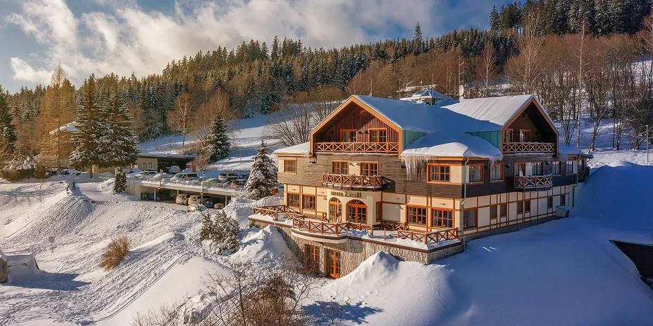 Pobyt ve Špindlerově Mlýně s wellness a polopenzí