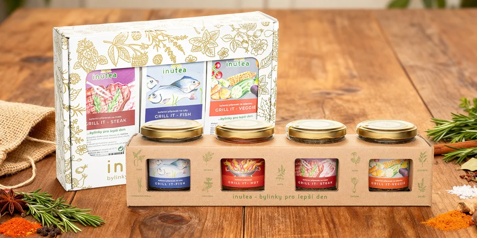 Kořenící sety: na maso, zeleninu i ryby