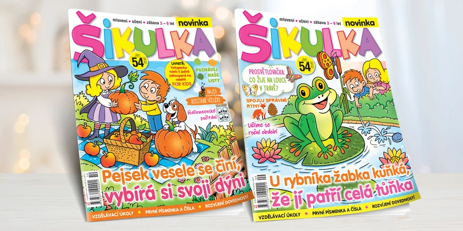 Předplatné měsíčníku Šikulka: časopis pro zvídavé děti