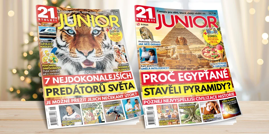 Předplatné dvouměsíčníku Junior: moderní časopis pro děti