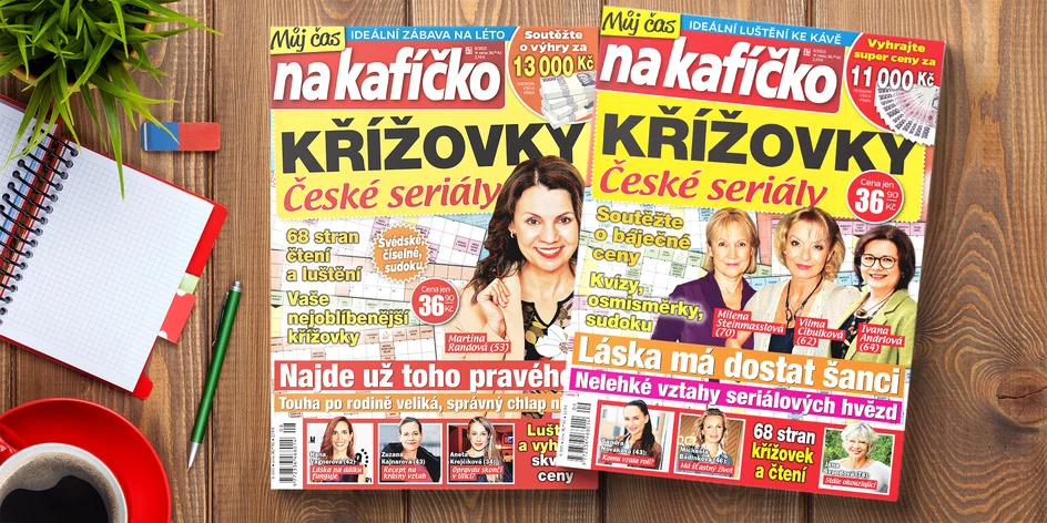 Předplatné časopisu Křížovky – Můj čas na kafíčko
