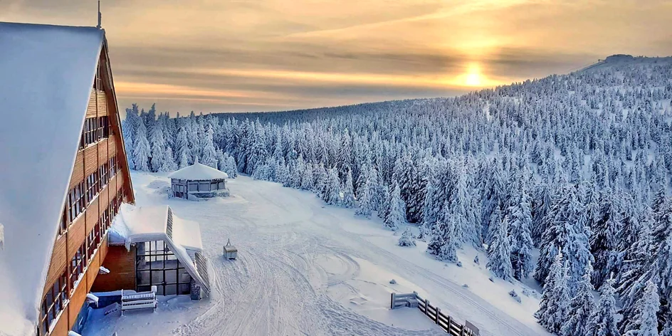 Hotel pod vrcholem Pradědu: jídlo i wellness