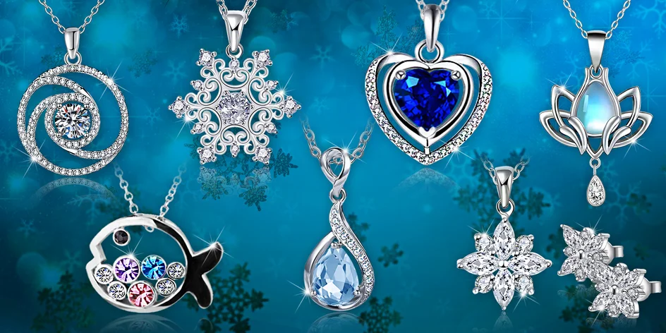 Náhrdelníky a náušnice s krystaly Swarovski a zirkony