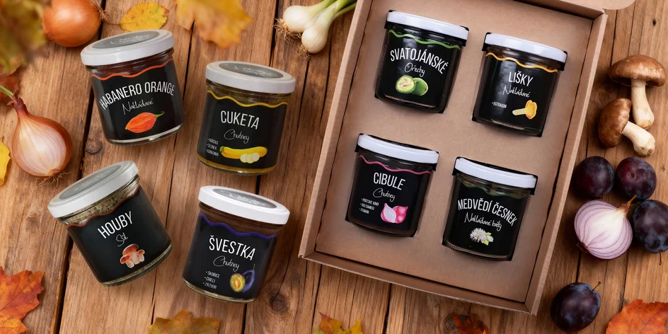 Dobroty z hor: mořská sůl, omáčky, chutney a další
