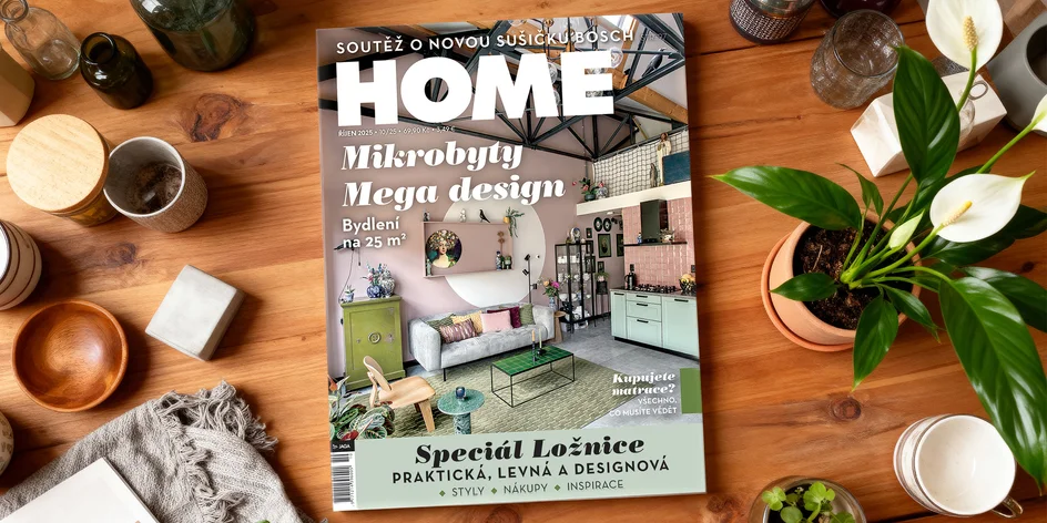 Roční předplatné časopisu Home o bydlení s dárkem