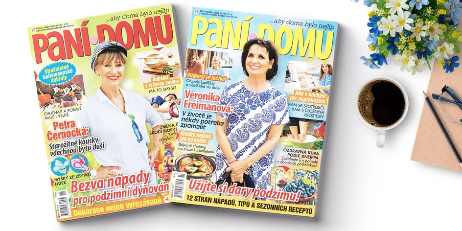 Roční nebo půlroční předplatné Paní domu