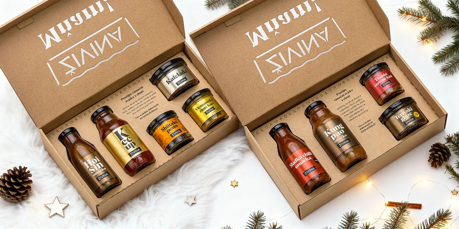 Dárkové balíčky od Živiny plné chutí: omáčky i pesta