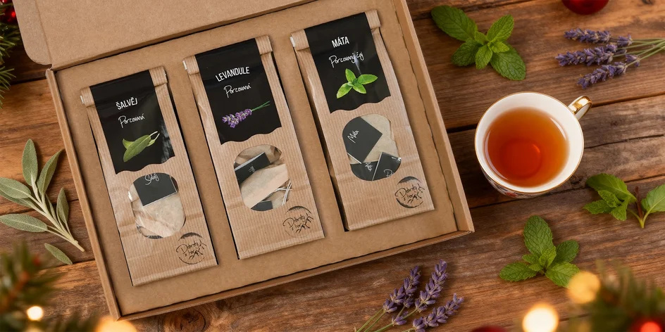 České ručně vyráběné čaje: bylinkové i ovocné