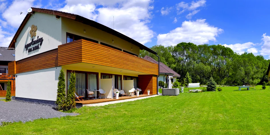 Štýlové apartmány v Jasnej s raňajkami a vírivkou