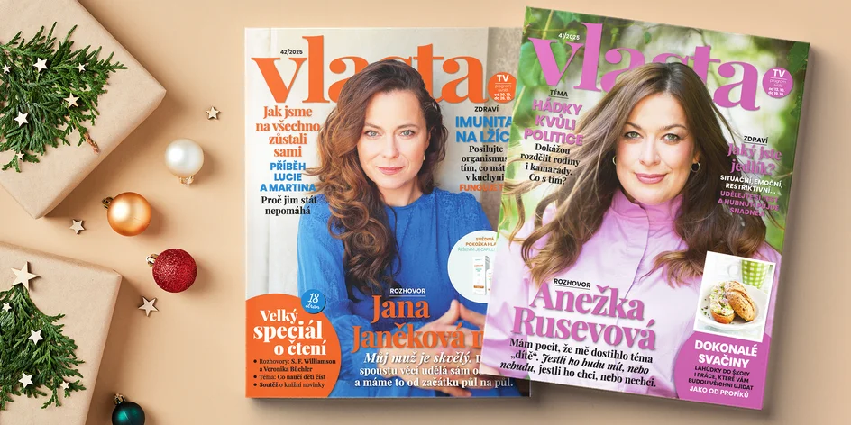 Předplatné časopisu Vlasta: půlroční i roční