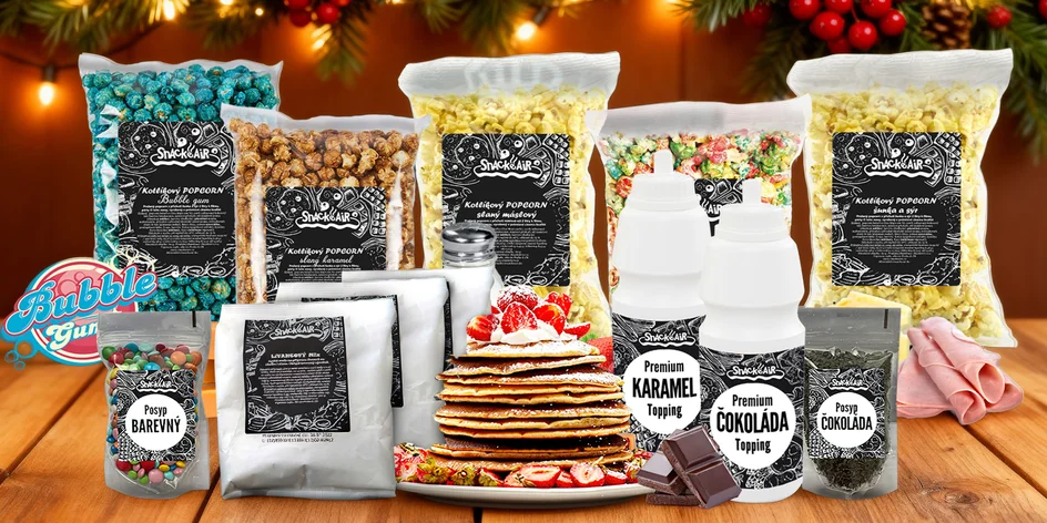 Dárkové poukazy do Snackstore.cz: 500-1000 Kč