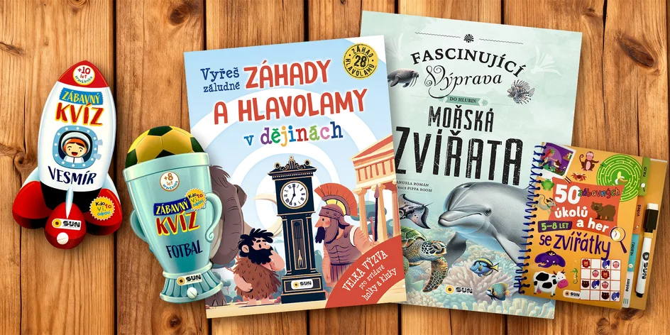 Dětské knížky: klasické pohádky, zábava i hravé učení