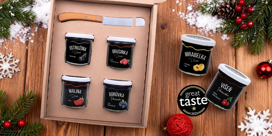 Ovocné džemy s originálními příchutěmi