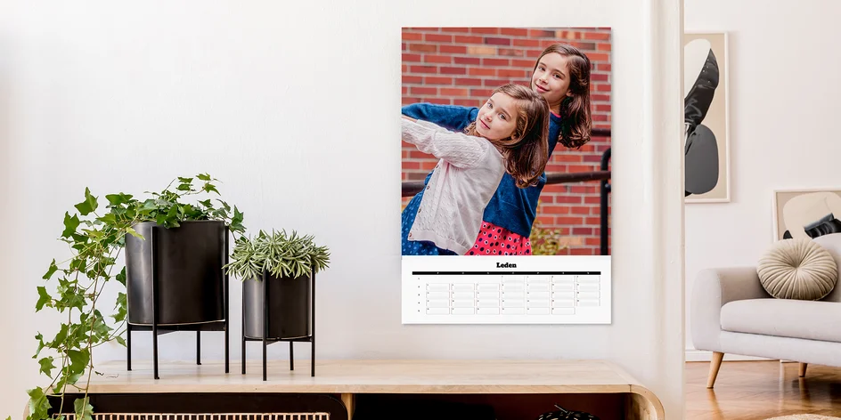 Nástěnné fotokalendáře v různých formátech