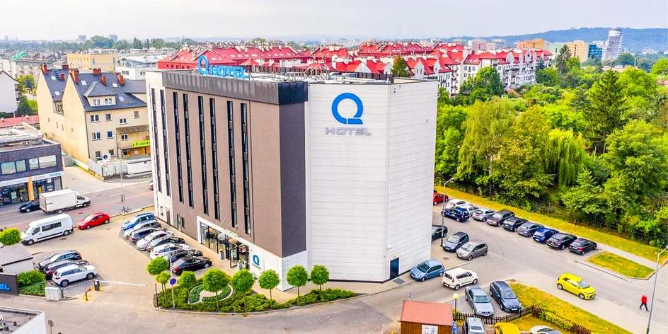 Pobyt v moderním hotelu blízko centra Krakova