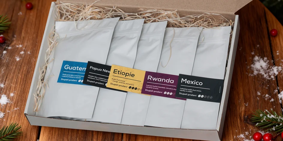 Degustační balíček kávy Trobica: Mexiko, Etiopie aj.