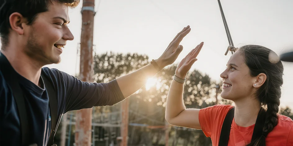 Vstupy do lanového centra pro 1–4 osob