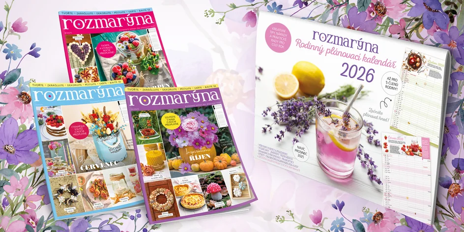 Kompletní ročník časopisu Rozmarýna 2025 i kalendář