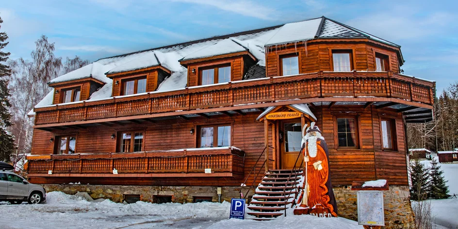 Penzion v Jeseníkách s polopenzí a bazénem