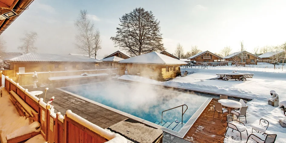 Chalet v Německu: privátní i veřejné wellness a snídaně