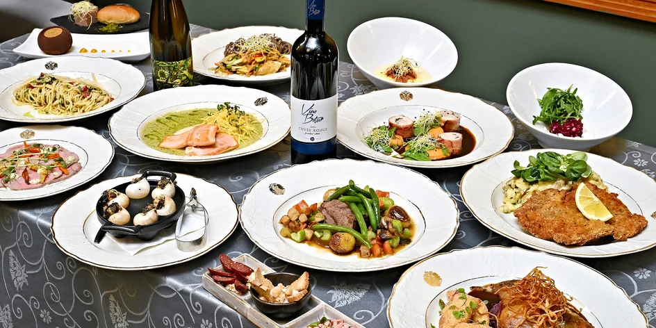 3–5chod. menu i s vínem pro dva