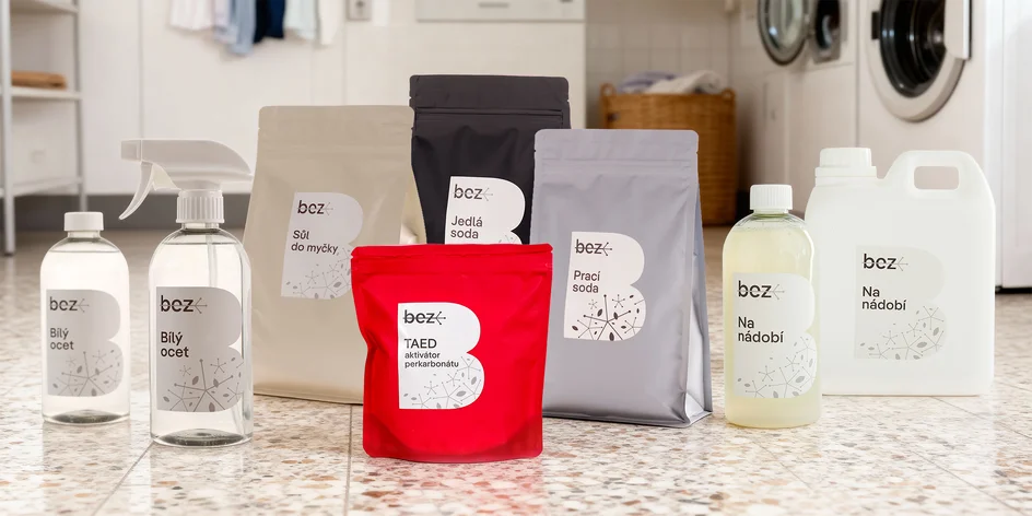 Balíčky českých eko produktů Bez na úklid