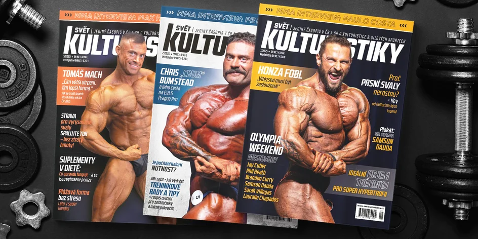 Roční předplatné Světa kulturistiky včetně el. verze