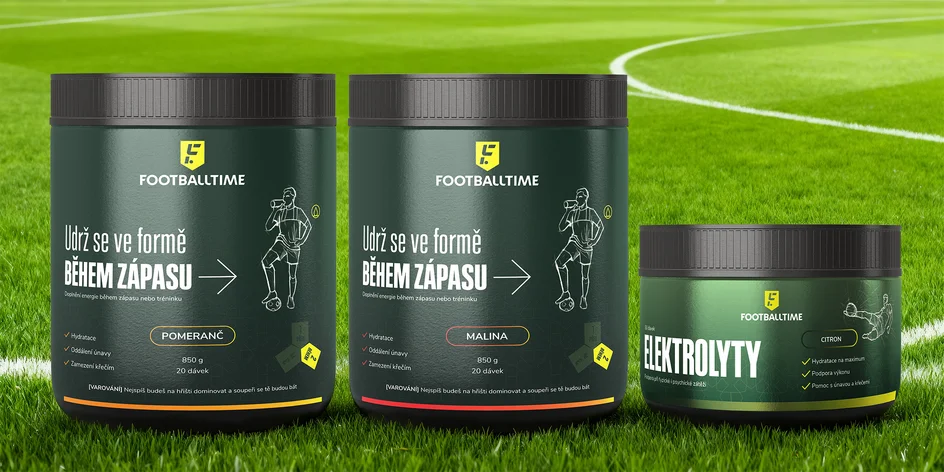 Doplňky stravy pro fotbalisty: ionťák i elektrolyty