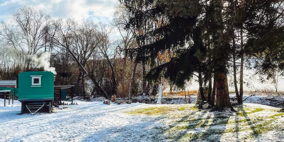 Ubytování v maringotce v jižních Čechách až pro 4 os.