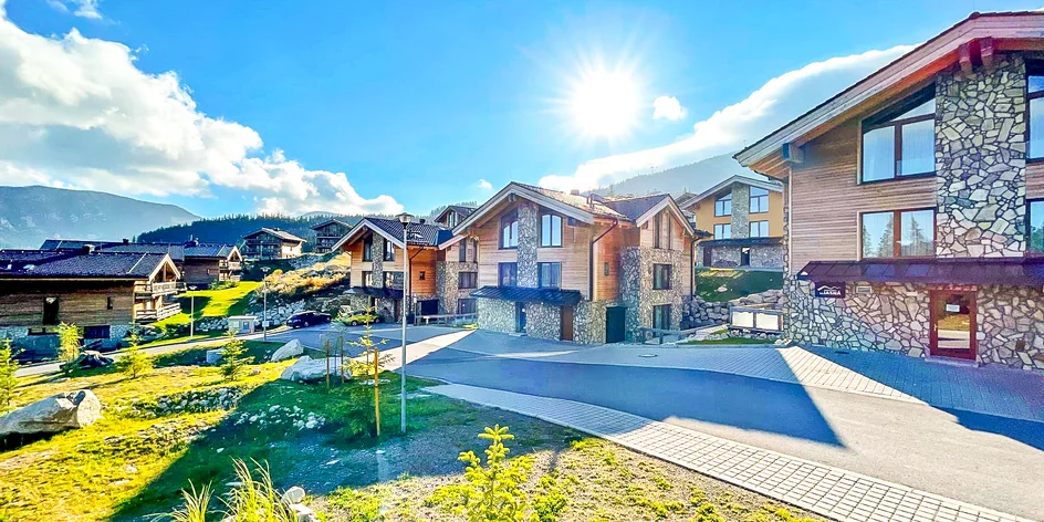 Chalet s privátní vířivkou přímo pod Chopkem