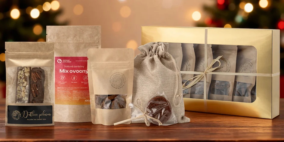 Datlové bonbony, tyčinky i lízátka v mnoha příchutích