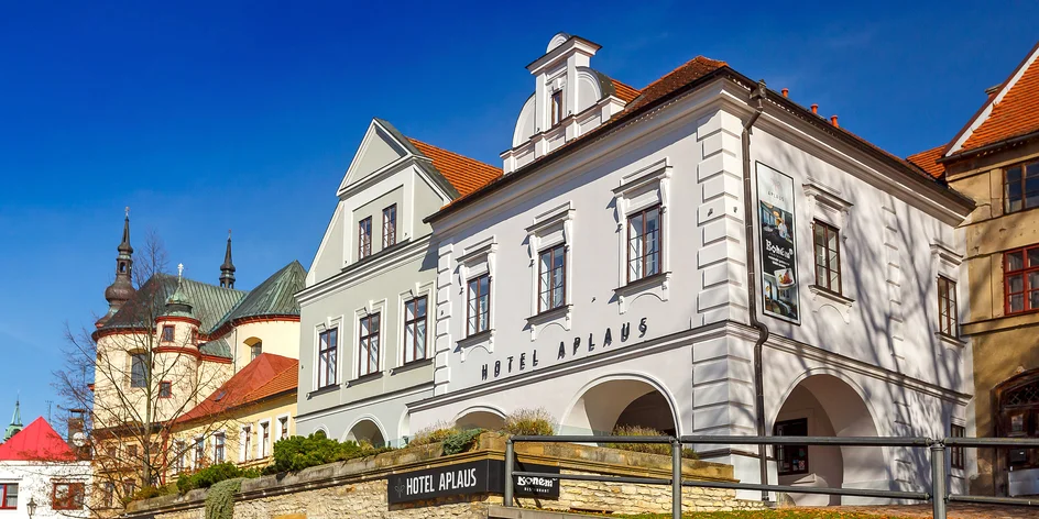 4* hotel v Litomyšli: snídaně, 3chod. večeře i sauna