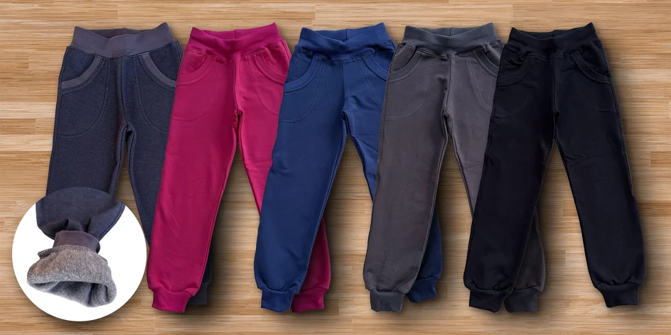 Dětské tepláky vč. zateplených od české značky Gudo