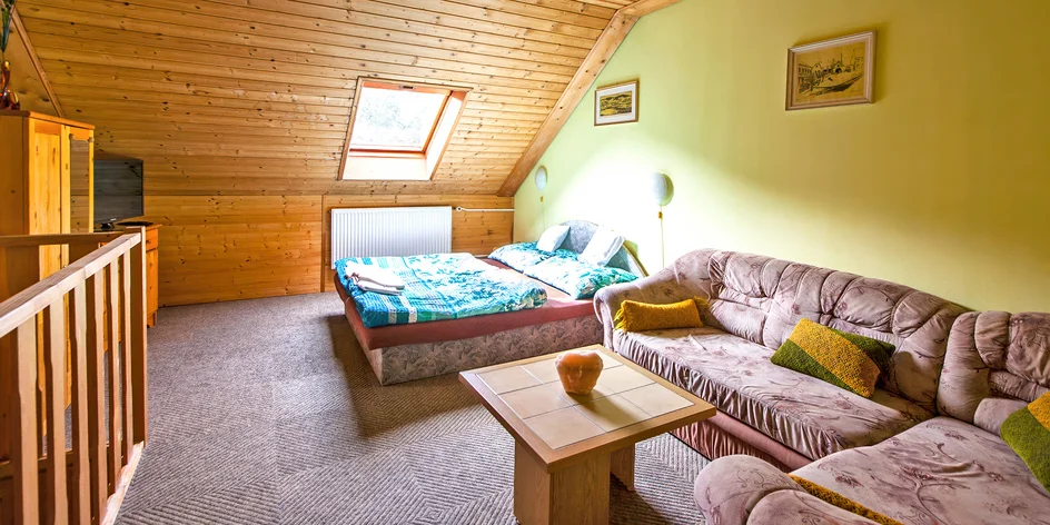 Jizerské hory: apartmány až pro 6 osob i bazén