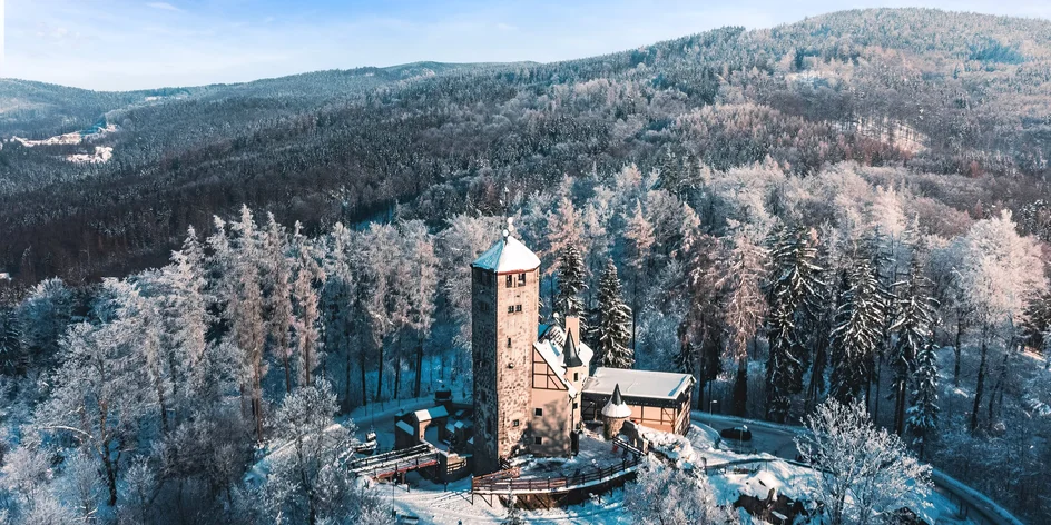 Hotel u rozhledny Liberecká výšina: jídlo i wellness