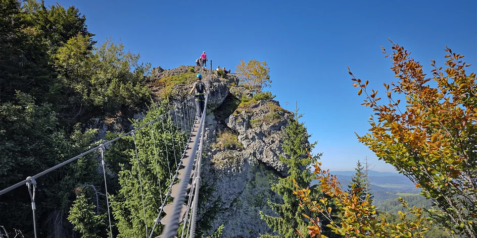 Ferratové kurzy na Slovensku pro děti i dospělé
