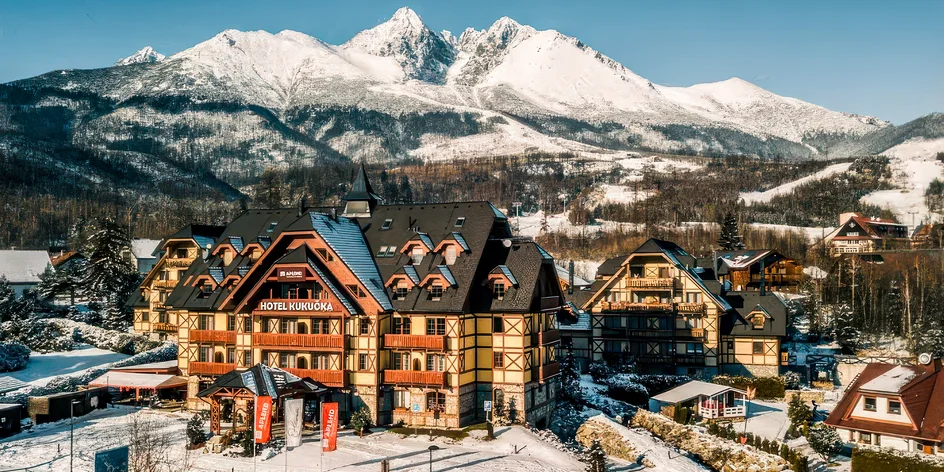 Tatranská Lomnica: 4* apartmány se snídaní a wellness