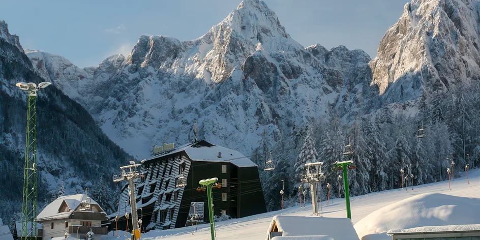 Zima ve Slovinsku: hotel u sjezdovky, snídaně i skipas