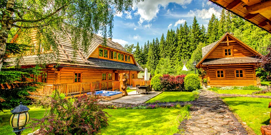 Apartmány a chatky v Tatrách: polopenze, vstup do wellness