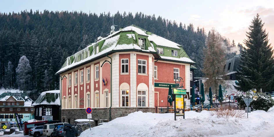 Pobyt v Krkonoších: snídaně či polopenze i sauna