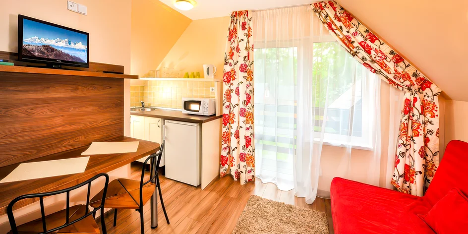 Odpočinek v útulném studiu na úpatí Vysokých Tater