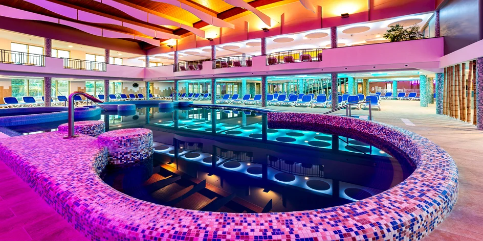 4* Zalakaros: strava, neomezený wellness i dětský svět