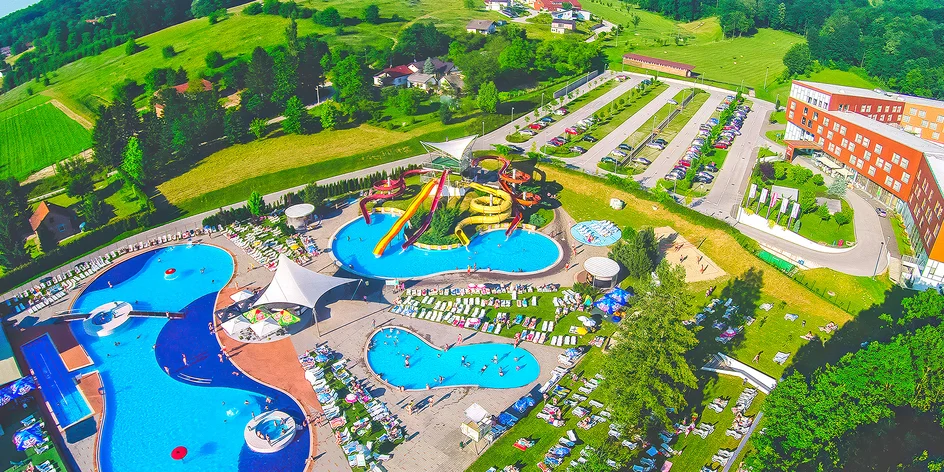 Apartmány v Chorvatsku: aquapark, termály, jídlo, 2 děti zdarma