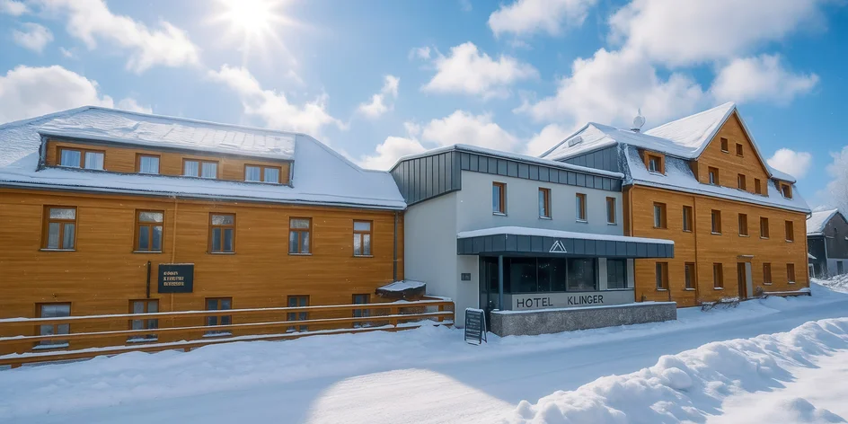 Krušné hory: 4* hotel se snídaní a finskou saunou